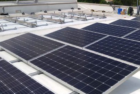 rooftop bifacial solar panels